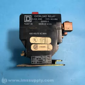 9065SEO-9B2 SQUARE D Overload Relay Usip #2