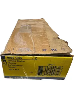 9080-GR6 SQUARE D Terminal Blocks