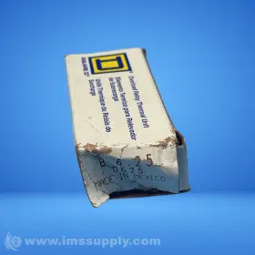 B6.25 SQUARE D Overload Relay Thermal Unit Fnip