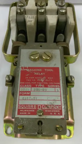 BH0-60 SQUARE D Tool Relay #3
