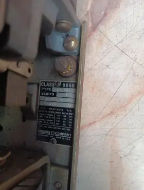 C0-2D SQUARE D Timing Relay Contact #3