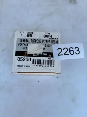 C07V14 SQUARE D General Power Relay