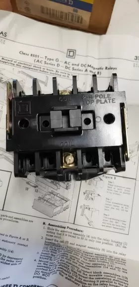 G0-00 SQUARE D Control Relay Vac #3