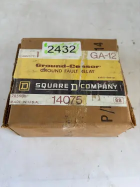 GA-12 SQUARE D Censor Fault Relay