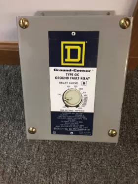 GC100 SQUARE D Fault Relay Amp