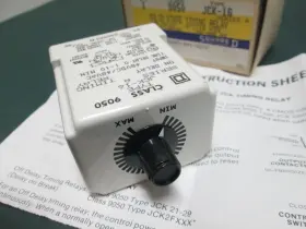 JCK-16 SQUARE D Electrical Timing Relay Solid