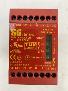 44510-0710 STI Stu Safety Relay Unit Delay