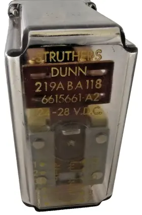 219ABA118 STRUTHERS-DUNN Power Relay