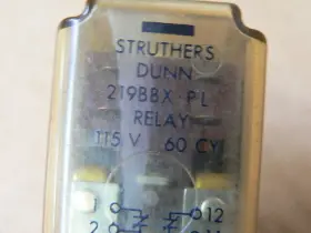 219BBX-PL STRUTHERS DUNN Relay #3