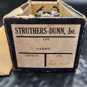84XBX STRUTHERS-DUNN Power Relay Coil Dunco Contacts