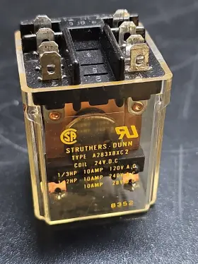 A228XBXC2 STRUTHERS DUNN Relay Plug Flange Mount #2