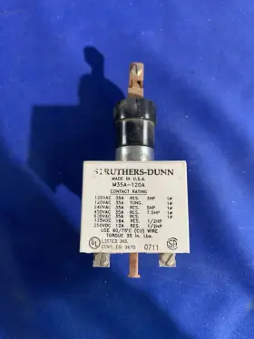 M35A-120A STRUTHERS-DUNN Mercury Relay Vac