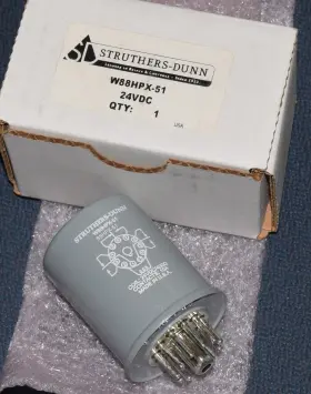 Struthers-dunn W88hpx-51 Struthers-dunn Sealed Plug-in Relay 88hpx-51 5945-01-605-7003 24vdc Struthers-dunn W88hpx-51 Struthers-dunn Sealed Plug-in Relay 88hpx-51 5945-01-605-7003 24vdc