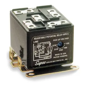 APR-5 SUPCO Potential Relay Spst Ac Coil