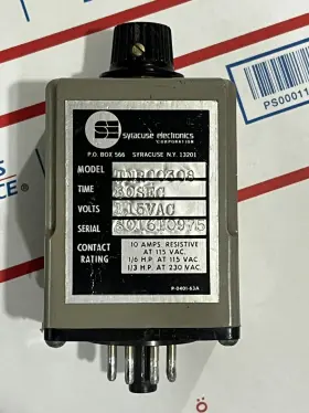 TNR-00300 SYRACUSE Delay Relay