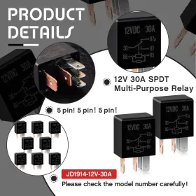 793288170052 TALLEW Starter Relay Car Motor #3