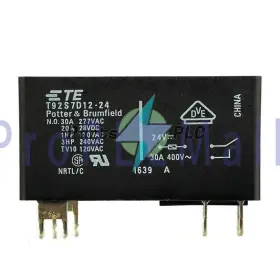 T92S7D12-24 TYCO Power Relay Dpst