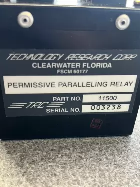 11500 TECHNOLOGY RESEARCH Military Permissive Paralleling