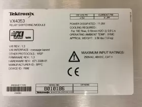 VX4353 TEKTRONIX Spst Relay Module #2