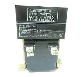 2180D-FE44JA TELEMECANIQUE Relay Vac Vdc