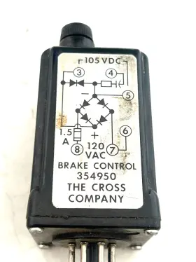 354950 THE CROSS COMPANY Brake Control