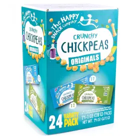 850002418170 THE HAPPY SNACK COMPANY Crunchy Chickpeas Pack