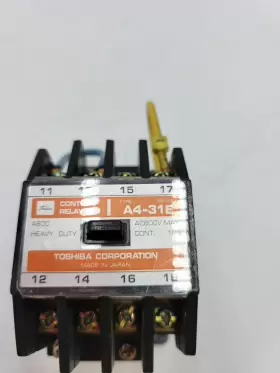 A4-31E TOSHIBA Control Relay Coil Pole Amp #3