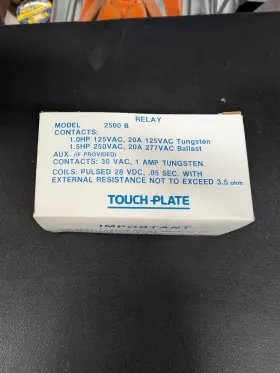 2500B TOUCH PLATE Voltage Control Lighting Power Relay