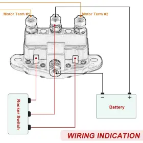 214-1231A11 TRIUMILYNN Winch Motor Reversing Solenoid Relay #2