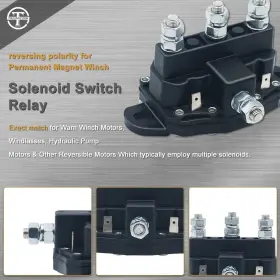 214-1231A11 TRIUMILYNN Winch Motor Reversing Solenoid Relay #3