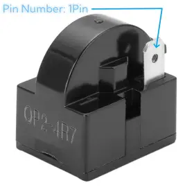 782932548828 TUAIC Refrigerator Ptc Starter Relay Vissani #3