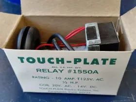1550A TUNGSTEN Tungston Touch Plate Relay Voltage Lighting