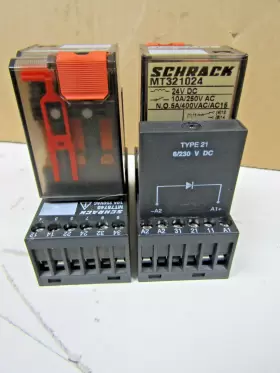 MT321024 TYCO SCHRACK Multimode Relay Pin Base #3