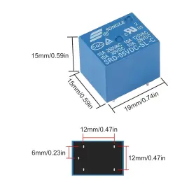 SRD-05VDC-SL-C UMLIFE Household Pcb Relay Power #2