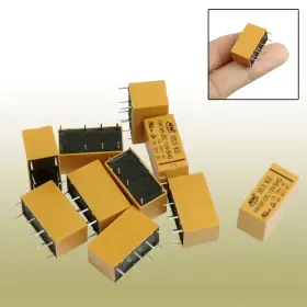 608641261134 UXCELL Coil Pins Pcb Power Relay