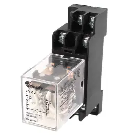 632702636975 UXCELL Ac Coil General Power Relay Socket