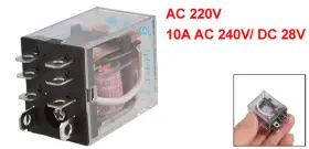 641832950561 UXCELL Ac Coil Pin General Relay #2