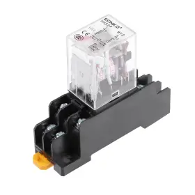 714998454249 UXCELL Ac Coil Pins Power Relay Led Socket