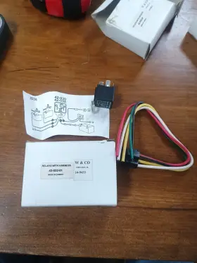 14-9433 W-CO Spdt Relay Wires Harness Socket