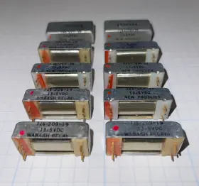 726-209-19 WABASH Relay Magnetic Spdt Latch Dual Coil