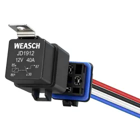 820Q-012-1A-12AWG WEASCH Waterproof Relay Awg Harness Socket