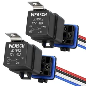 820Q-012-1A WEASCH Pack Waterproof Relay Pin Spst Awg Tinned