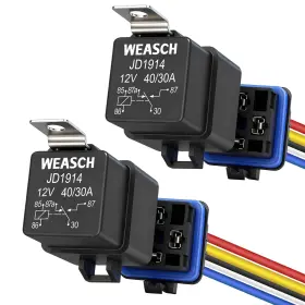 820Q-012-1C WEASCH Waterproof Relay Pin Spdt Awg Tinned Cop