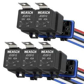820Q-024-1A WEASCH Waterproof Relay Pin Spst Awg Tinned Wi