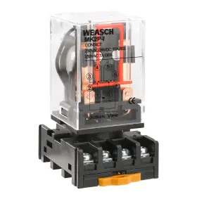 MK2P-I WEASCH Power Relay Ac Coil Pin Plug Terminal Socket