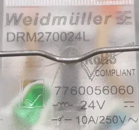 7760056060 WEIDM LLER Weidmuller Relay Base #2