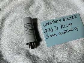 276D WESTERN ELECTRIC Relay Continuity Clean