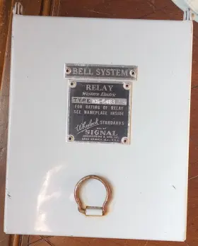 KS-5483-L01 WESTERN ELECTRIC Relay Wheelock Signals Box #3