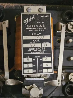 KS-7340 WESTERN ELECTRIC Relay Set Wheelock Signal