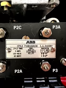 719B195A11 WESTINGHOUSE Nos Distance Relay Amp